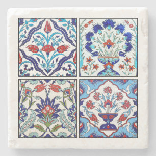 Dessous-de-verre En Pierre Collection de tuiles turques