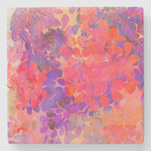 Dessous-de-verre En Pierre composition florale