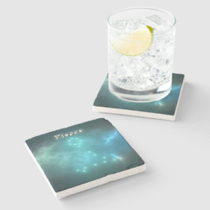 Dessous-de-verre En Pierre Constellation de Poissons