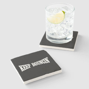 Dessous-de-verre En Pierre Continuez à rebondir.