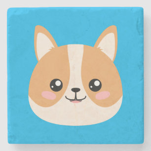 Dessous-de-verre En Pierre Corgi