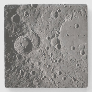 Dessous-de-verre En Pierre Cratères lunaires Artemis II