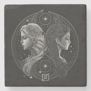 Dessous-de-verre En Pierre Créez Votre Propre Gémeaux Mystique