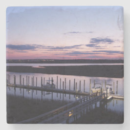 Dessous-de-verre En Pierre Crépuscule
