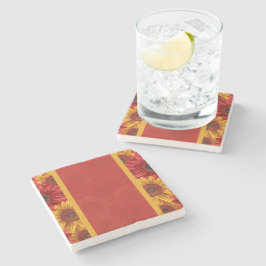 Dessous-de-verre En Pierre Crimson Gold
