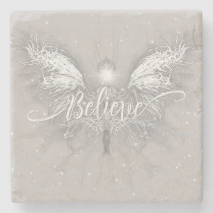 Dessous-de-verre En Pierre Croire Fairy Starlight Imaginaire