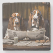 Cute basset hounds lecture journal