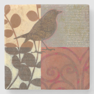 Dessous-de-verre En Pierre Damask Sparrow
