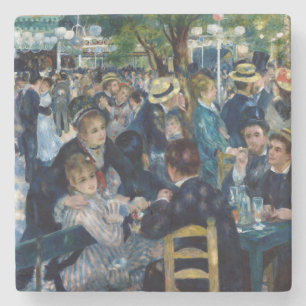 Dessous-de-verre En Pierre Danse à la La Galette de Le Moulin de