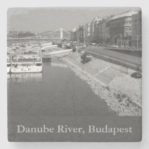 Dessous-de-verre En Pierre Danube, Budapest, Hongrie