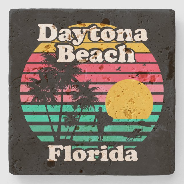 Dessous-de-verre En Pierre Daytona Beach, Floride (Devant)