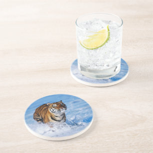 Dessous de verre en pierre de Tiger