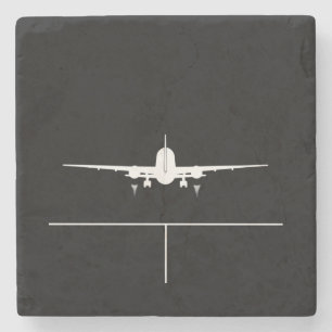 Dessous-de-verre En Pierre Décollage de l'avion