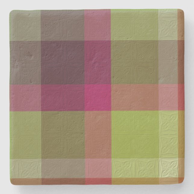 Dessous-de-verre En Pierre  Decorative Plaid  (Devant)