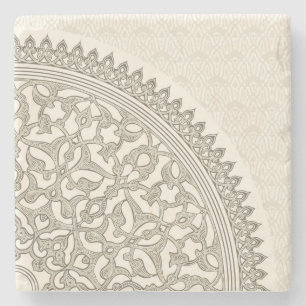 Dessous-de-verre En Pierre Dentelle Arabe de style