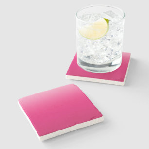 Dessous-de-verre En Pierre Design dégradé rose gras