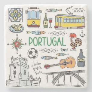 Dessous-de-verre En Pierre Design portugais