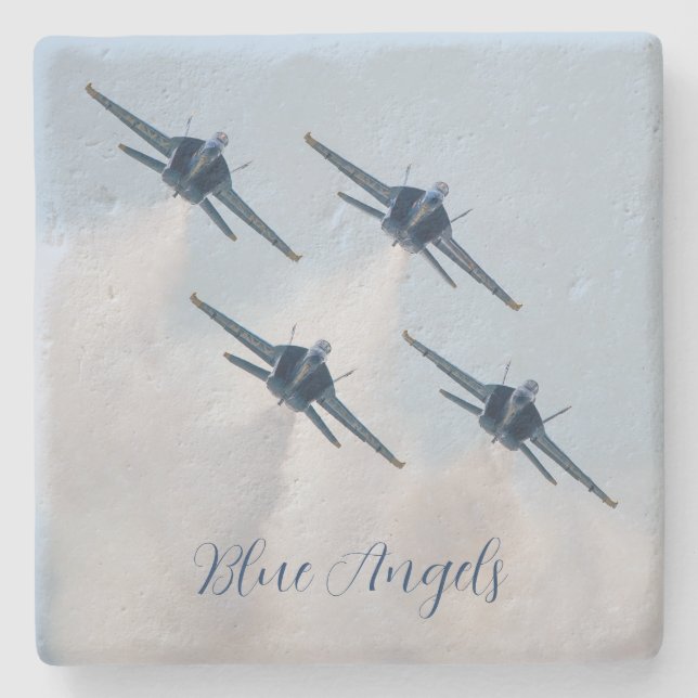 Dessous-de-verre En Pierre Dessous de verre Blue Angels (Devant)