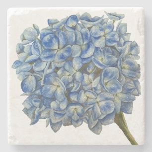 Dessous-de-verre En Pierre Dessous de verre Blue Hydrangea