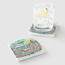 Dessous de verre d'aventure Washington State