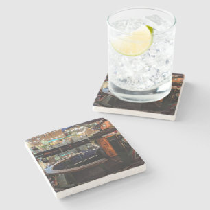 Dessous-de-verre En Pierre Dessous de verre de bateau étroit : bassin du cana