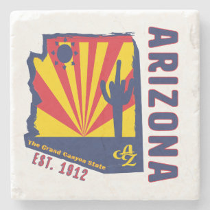 Dessous-de-verre En Pierre Dessous de verre de boissons de l'Arizona