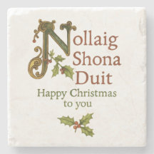 Dessous de verre de Noël irlandais