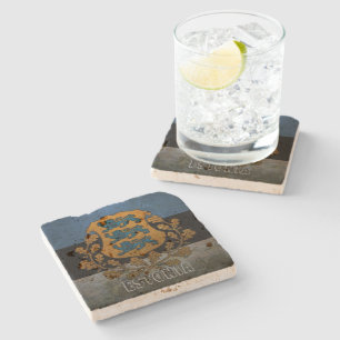 Dessous-de-verre En Pierre Dessous de verre de pierre estonienne à style Vin