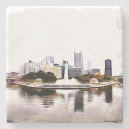 Dessous-de-verre En Pierre Dessous de verre de Pittsburgh