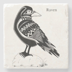Dessous-de-verre En Pierre Dessous de verre de Raven Stone