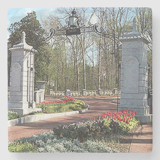 Dessous-de-verre En Pierre Dessous de verre d'entrée (Devant)