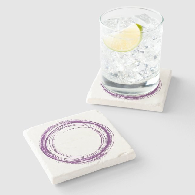 Dessous-de-verre En Pierre Dessous de verre en pierre (Côté)