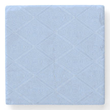 Dessous de verre en pierre bleue en poudre