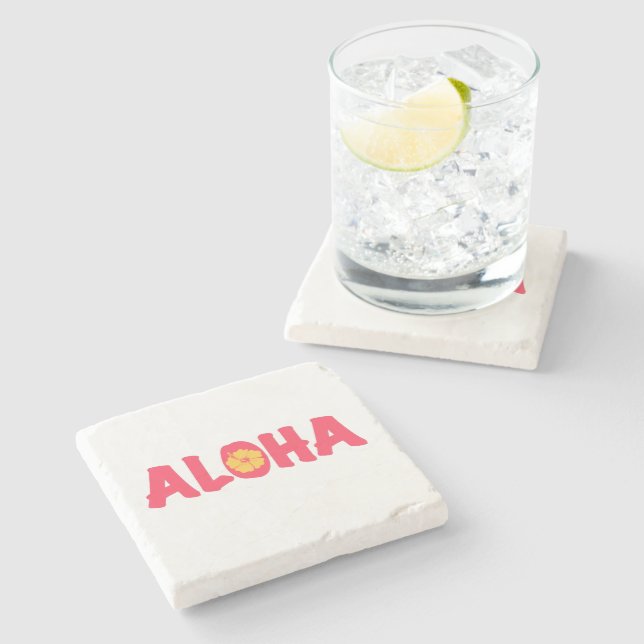 Dessous-de-verre En Pierre Dessous de verre en pierre d'Aloha (Côté)