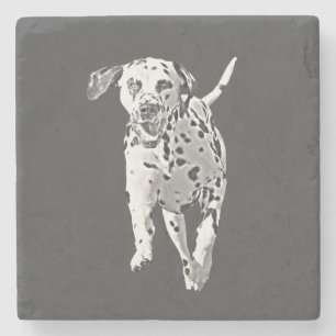 Dessous-de-verre En Pierre Dessous de verre en pierre de marbre de Dalmatie c