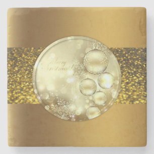 Dessous-de-verre En Pierre Dessous de verre en pierre de marbre Noël