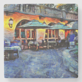 Dessous-de-verre En Pierre Dessous de verre en pierre de San Antonio Riverwal