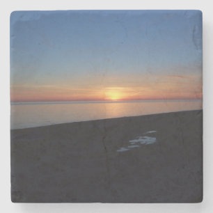 Dessous-de-verre En Pierre Dessous de verre en pierre du coucher de soleil du