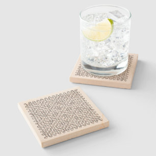 Dessous-de-verre En Pierre Dessous de verre indiens Kolam