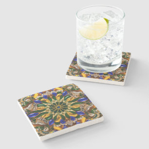 Dessous-de-verre En Pierre Dessous de verre spécial en pierre aux couleurs du