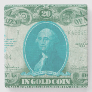 Dessous-de-verre En Pierre Devise moderne V