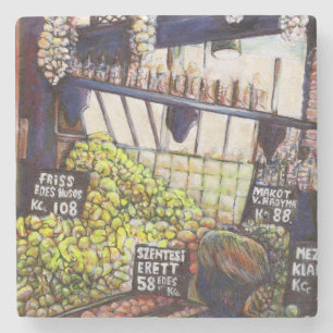 Dessous-de-verre En Pierre Dimensions de la curiosité