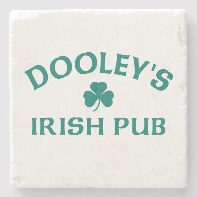 Dessous-de-verre En Pierre Dooley's Irish Pub (Devant)