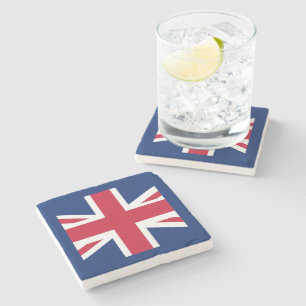 Dessous-de-verre En Pierre Drapeau anglais patriotique