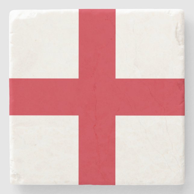 Dessous-de-verre En Pierre Drapeau d'Angleterre (Devant)