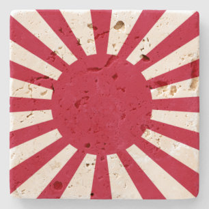 Dessous-de-verre En Pierre Drapeau de guerre impérial du Japon