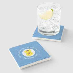 Dessous-de-verre En Pierre Drapeau de Hanukkah Scot Lion Rampant Ange