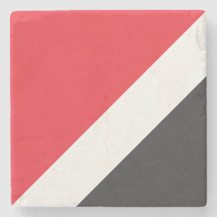 Dessous-de-verre En Pierre Drapeau de la Principauté de Sealand