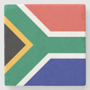 Dessous-de-verre En Pierre Drapeau de l'Afrique du Sud