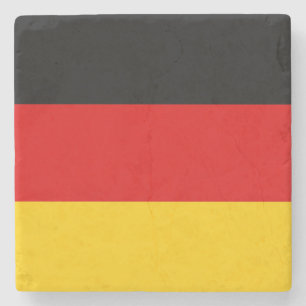 Dessous-de-verre En Pierre Drapeau de l'Allemagne (Deutschland)